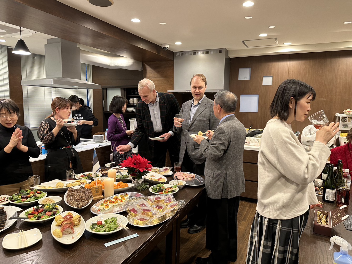 2022年度エストニア料理講習とクリスマスパーティ開催