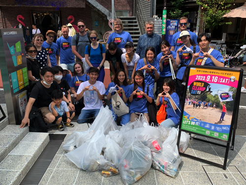 全世界でエストニア発祥WORLD CLEANUP DAY2023開催さる